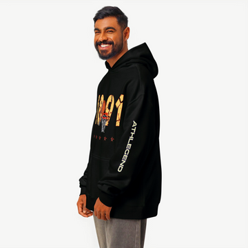 Athlegend Legacy in Flight Retro Unisex oversized hoodie