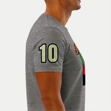 Athlegend Retro Speed Racer Unisex Organic Cotton T-Shirt