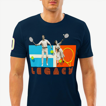 Athlegend New Balls Retro Legacy Unisex Organic Tee
