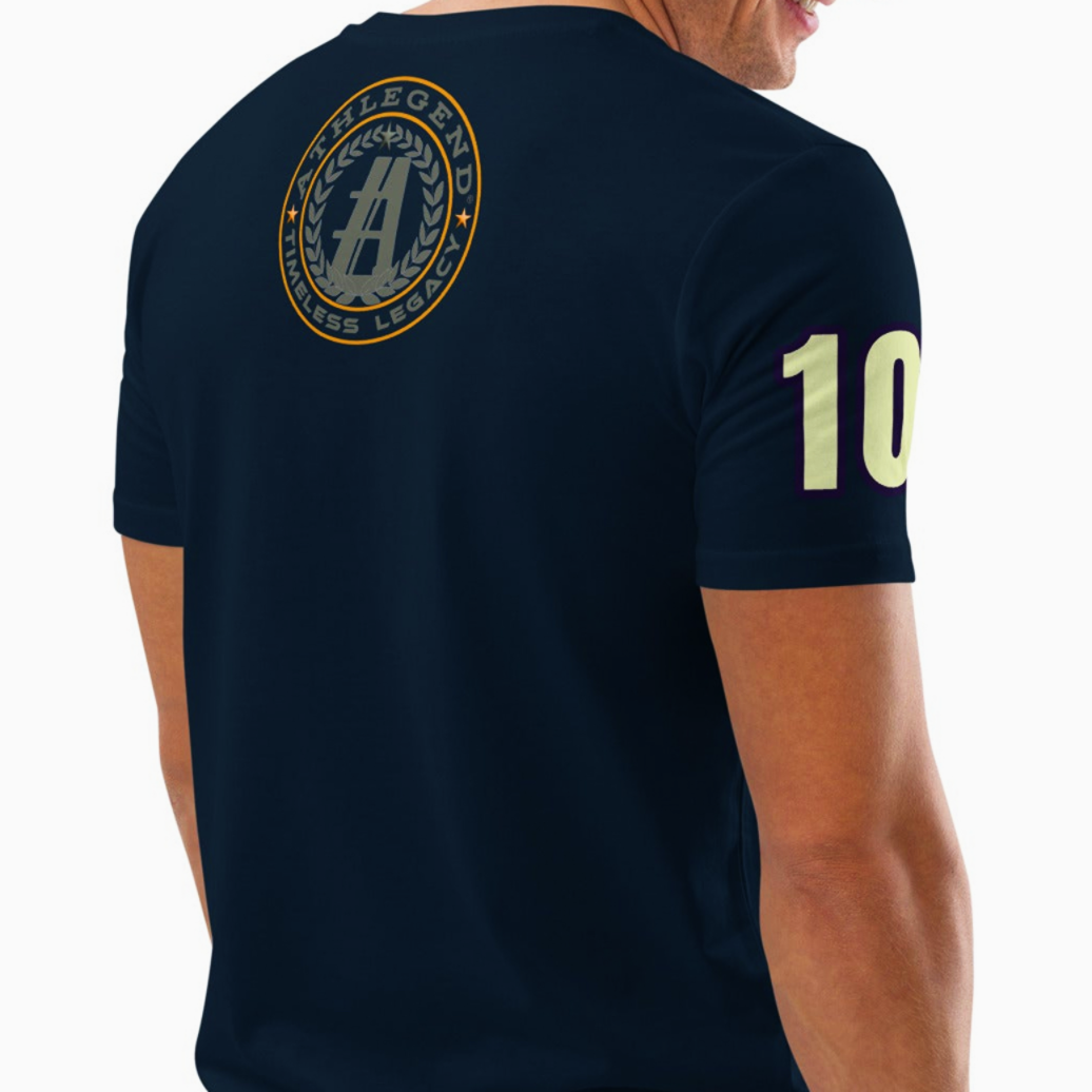 Athlegend New Balls Retro Legacy Unisex Organic Tee