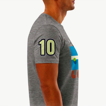 Athlegend New Balls Retro Legacy Unisex Organic Tee