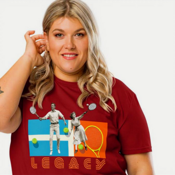 Athlegend New Balls Retro Legacy Unisex Organic Tee