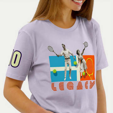 Athlegend New Balls Retro Legacy Unisex Organic Tee