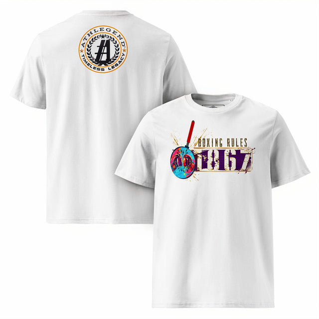 Athlegend Boxing Rules Unisex organic cotton t-shirt