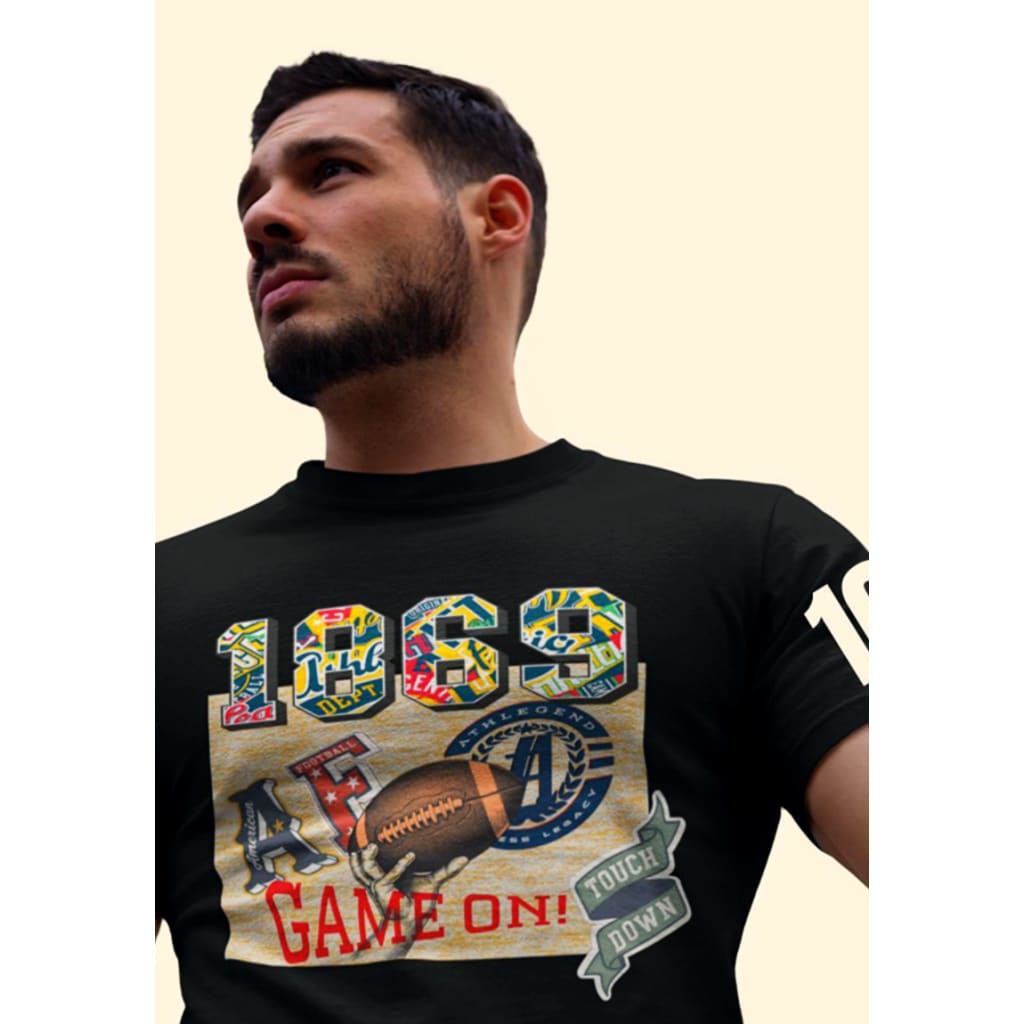Athlegend 1869 Football Retro Men’s T-shirt