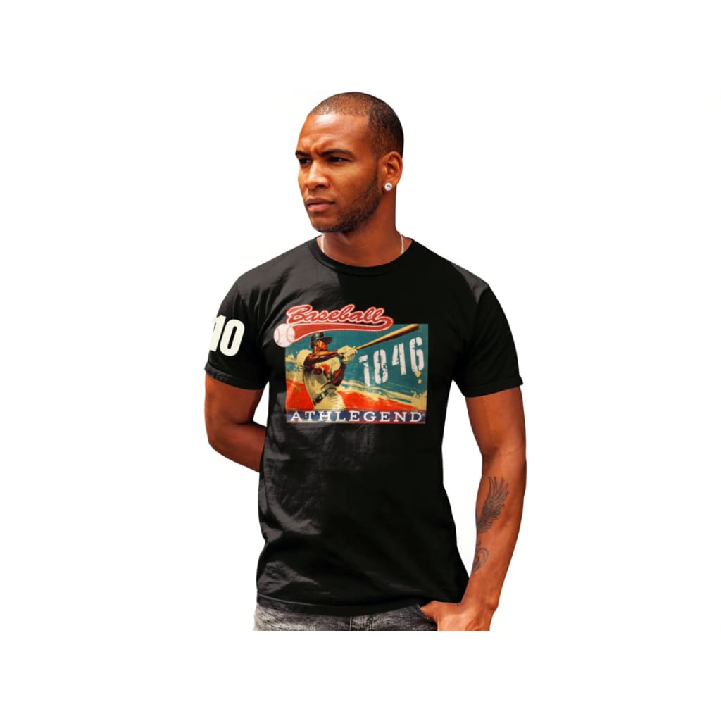 Athlegend 1st Base Heritage Organic Men’s Cotton T-shirt