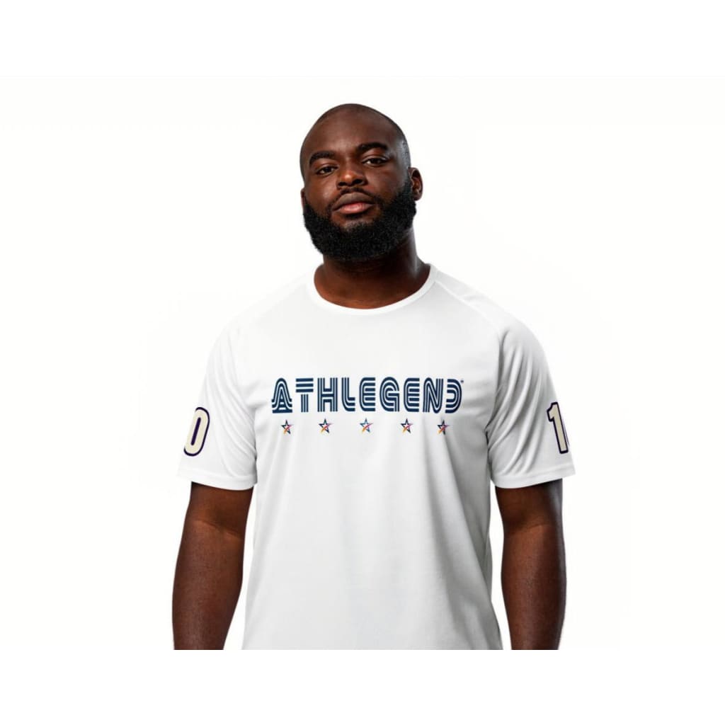 Athlegend 5 Star Football Retro Unisex sports jersey