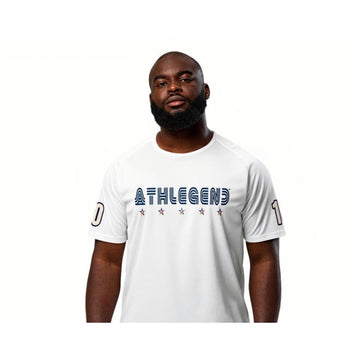 Athlegend 5 Star Football Retro Unisex sports jersey