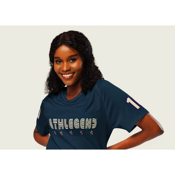 Athlegend 5 Star Football Retro Unisex sports jersey