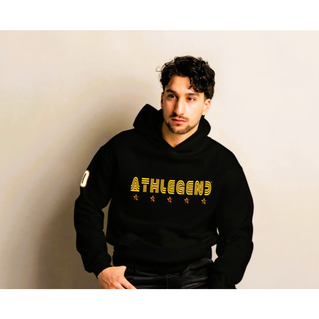Athlegend 5 Star Retro Unisex oversized hoodie