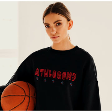 Athlegend 5 Star Retro Unisex Premium Sweatshirt
