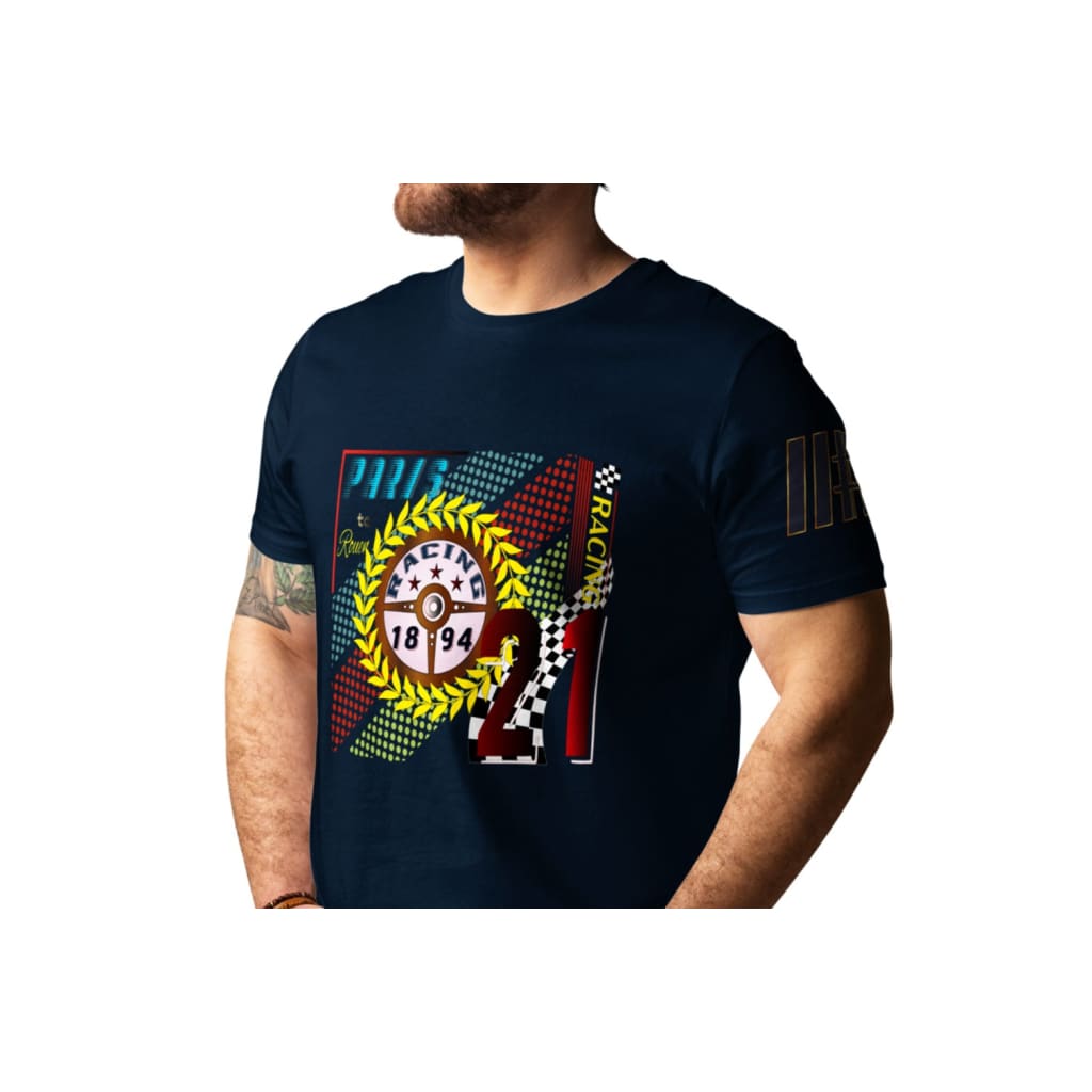 Athlegend Auto Racer Unisex Organic Cotton T-Shirt - T-SHIRT