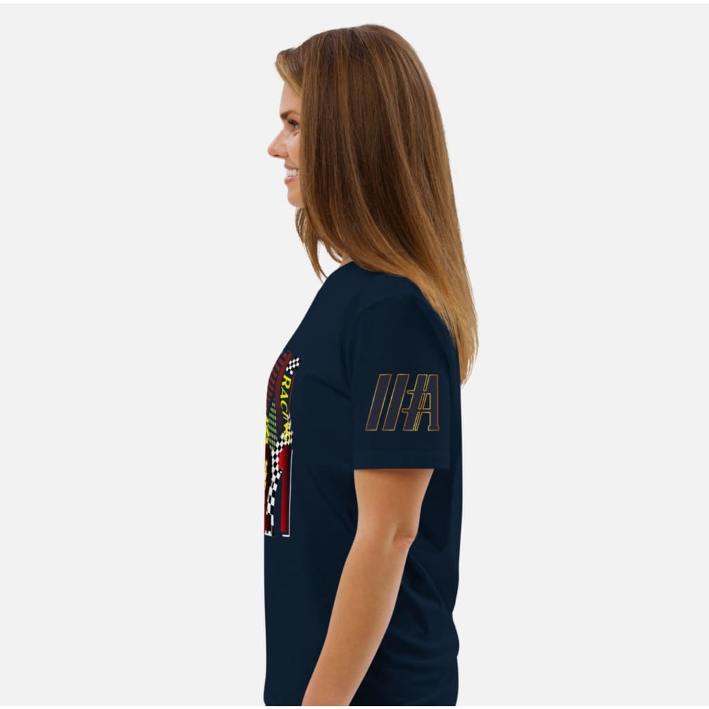 Athlegend Auto Racer Unisex Organic Cotton T-Shirt - T-SHIRT