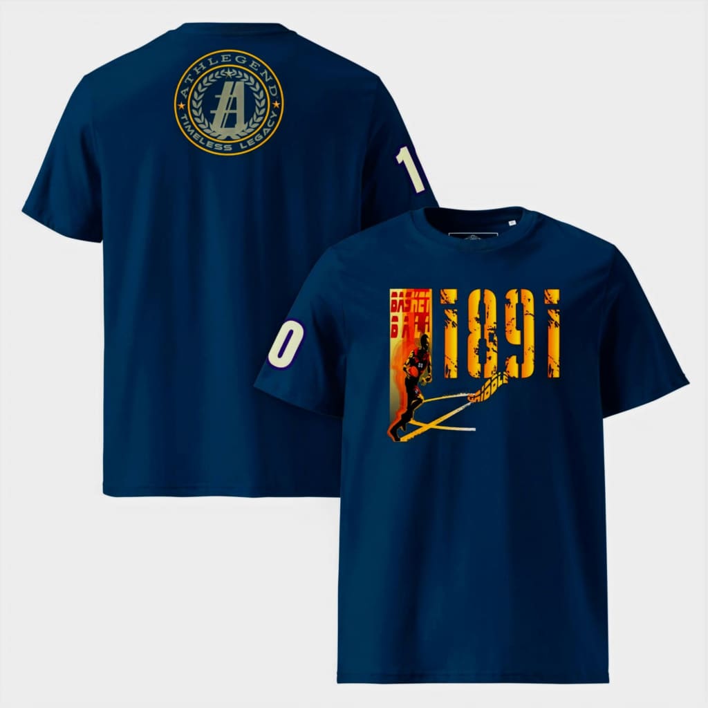 Athlegend B-Ball Heritage Unisex organic cotton t-shirt