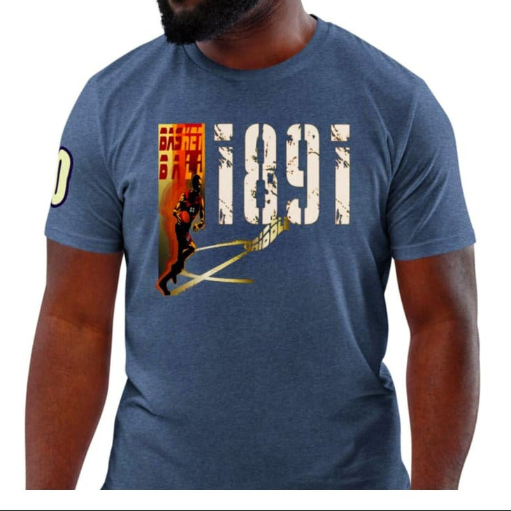 Athlegend B-Ball Heritage Unisex organic cotton t-shirt