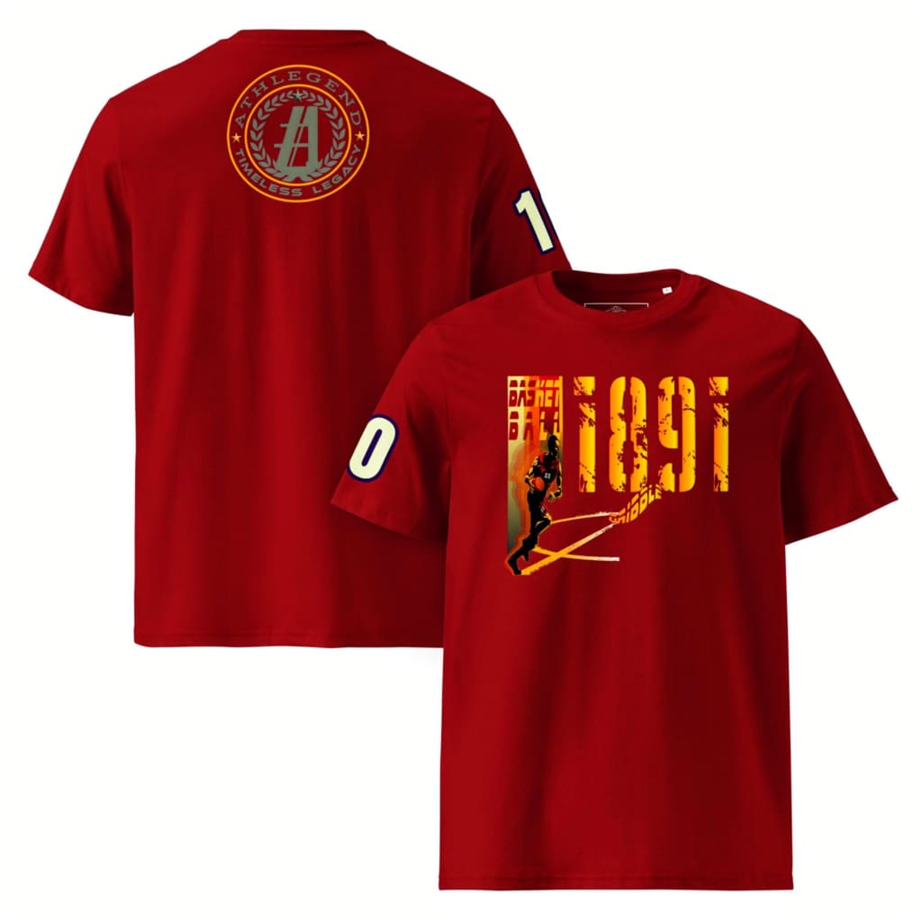 Athlegend B-Ball Heritage Unisex organic cotton t-shirt