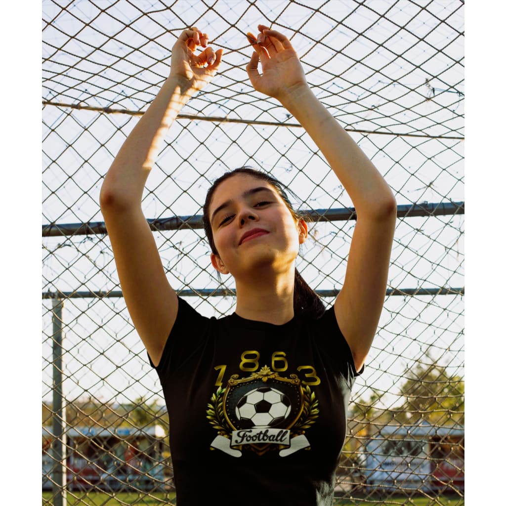 Athlegend Classic Football History Women’s crop top t-shirt