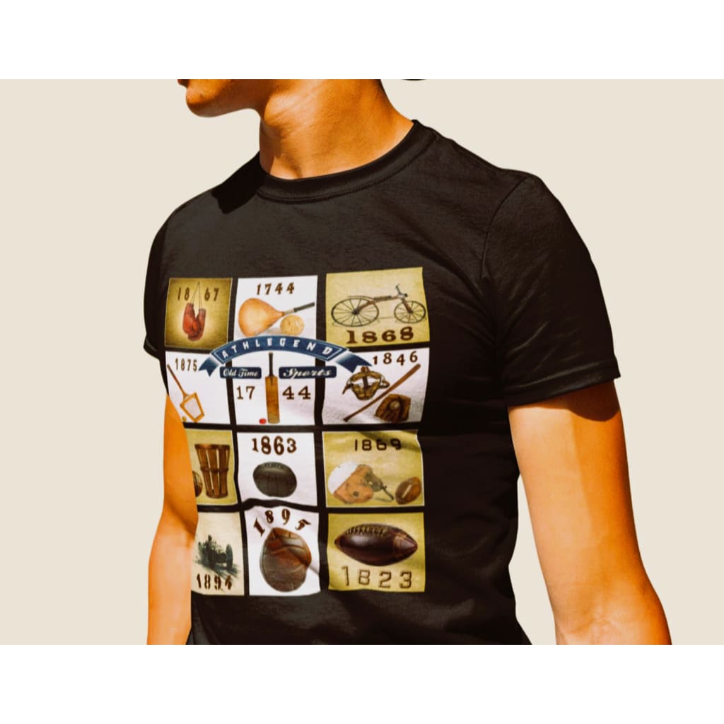Athlegend Classic Sports Legacy Collage t-shirt