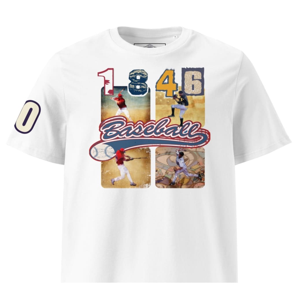 Athlegend Classic Vintage Home Run organic cotton unisex