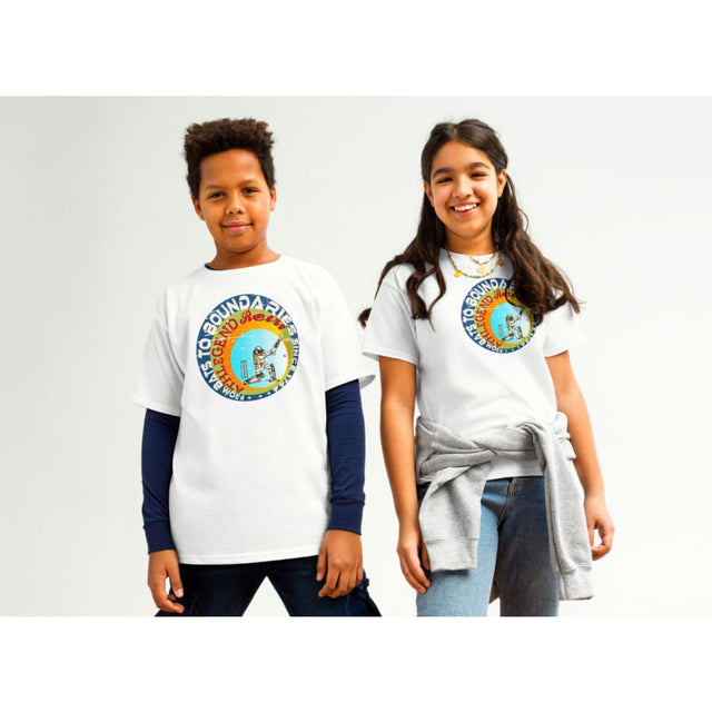 Athlegend Cricket Balls Retro Youth organic cotton t-shirt