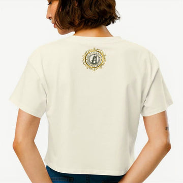 Athlegend ’Da Babe’ Retro Women’s crop top tee - T-SHIRT