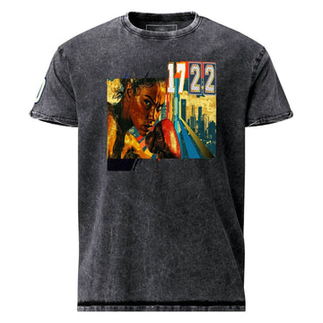 Athlegend ’Eye of the Tiger’ Vintage Denim T-Shirt