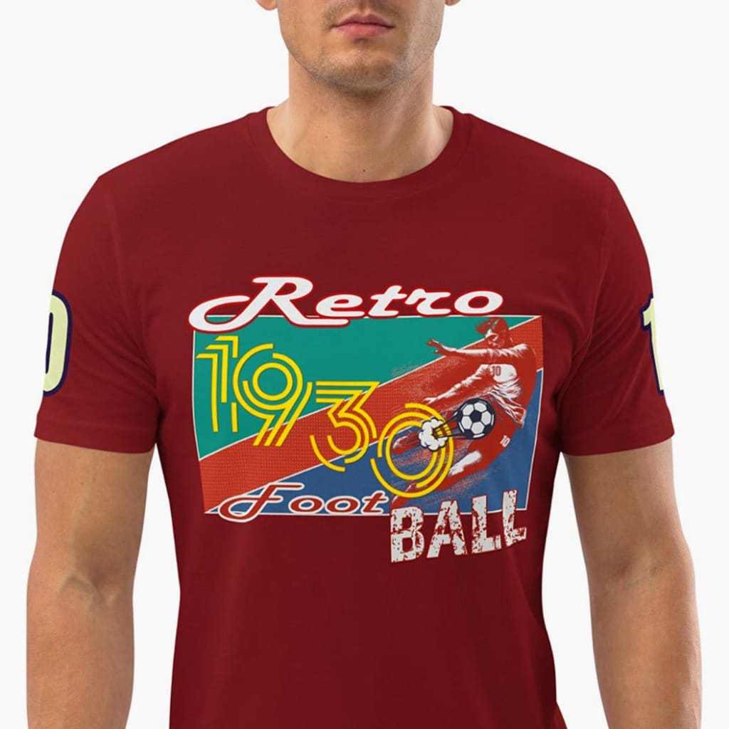 Athlegend Game One Retro Unisex Organic Cotton T-Shirt