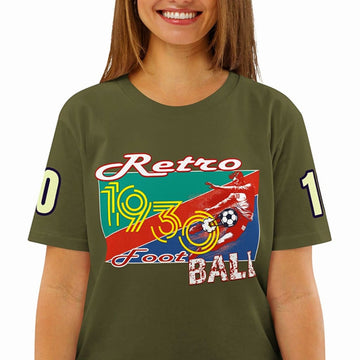Athlegend Game One Retro Unisex Organic Cotton T-Shirt