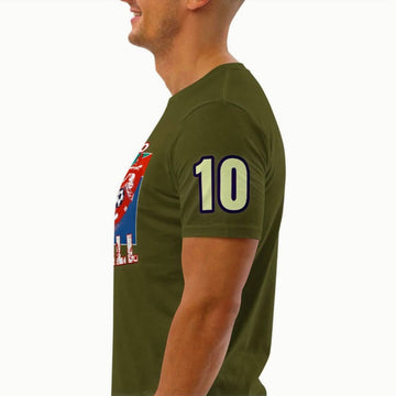Athlegend Game One Retro Unisex Organic Cotton T-Shirt