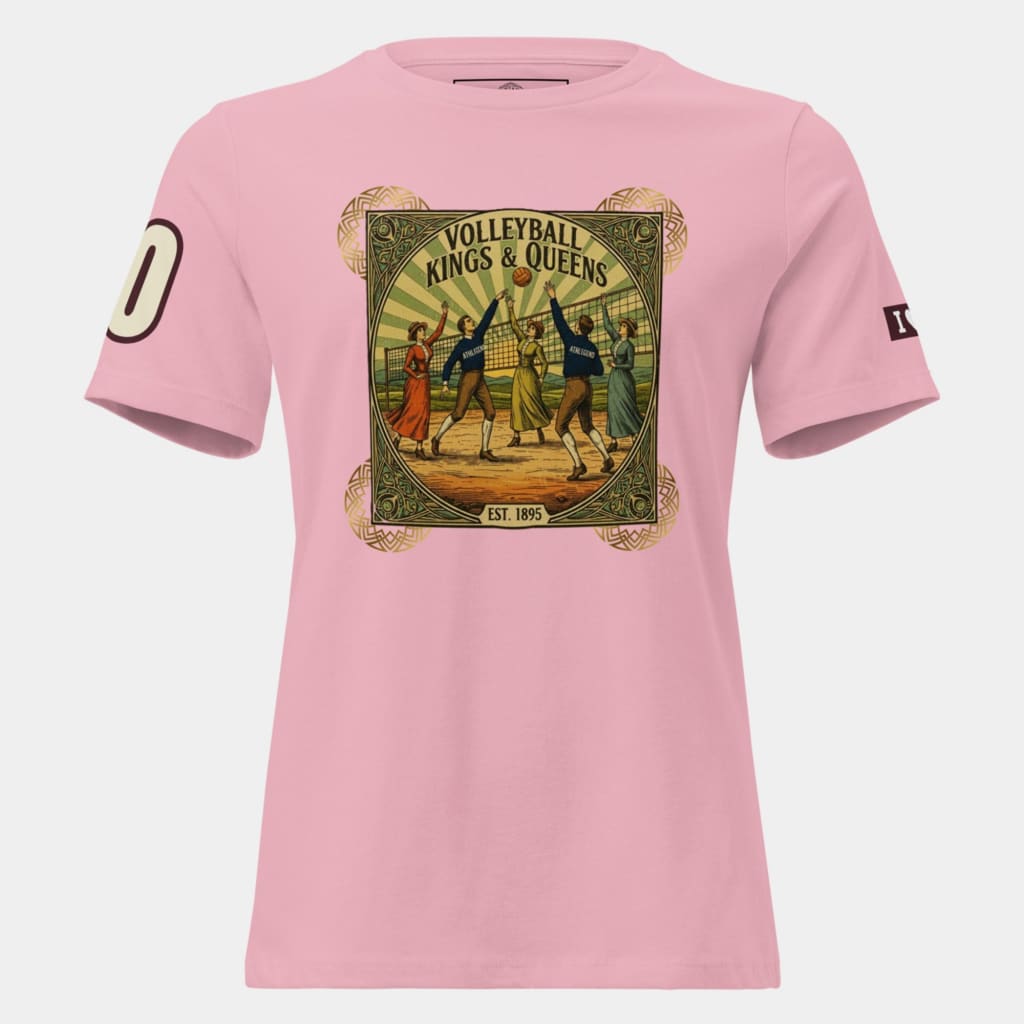 Athlegend Ladies Volleyball Heritage Relaxed T-Shirt