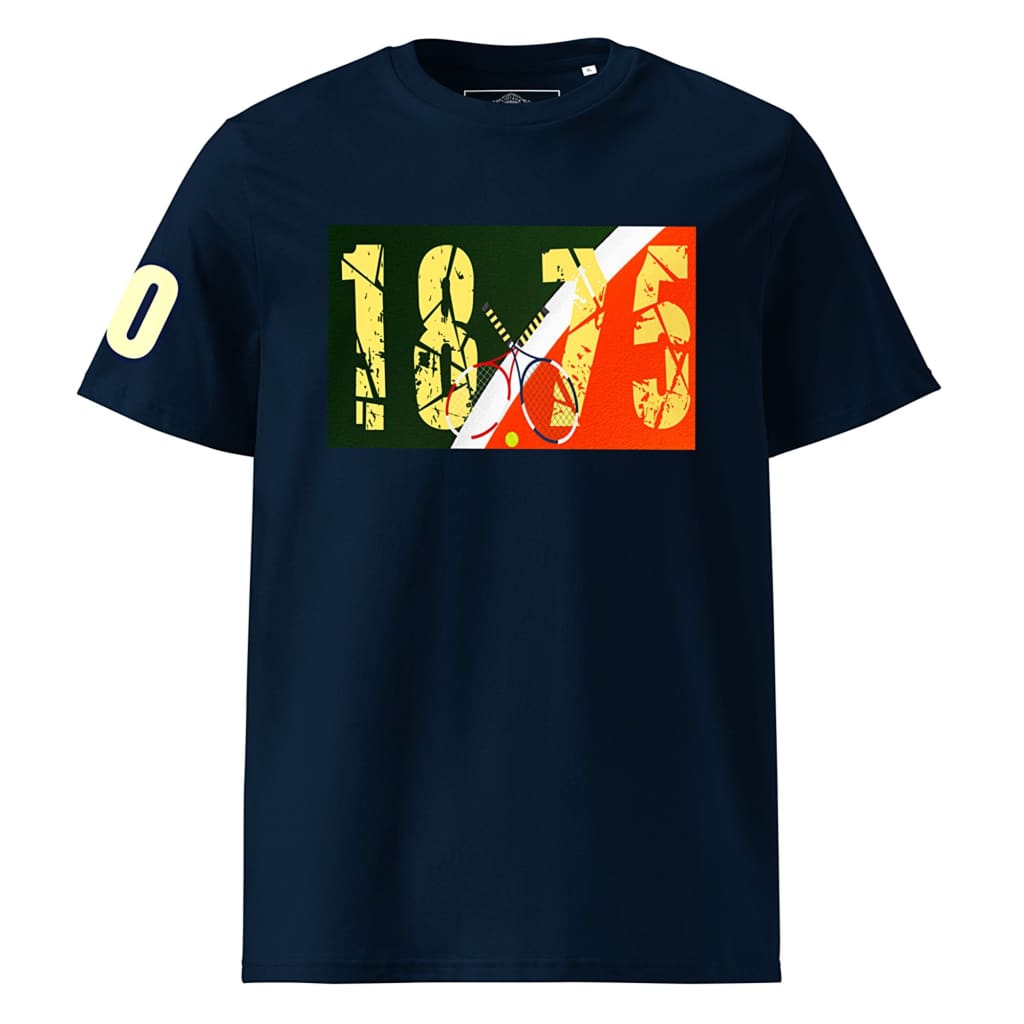Athlegend Lawn Tennis Legacy Retro Unisex Organic T-Shirt