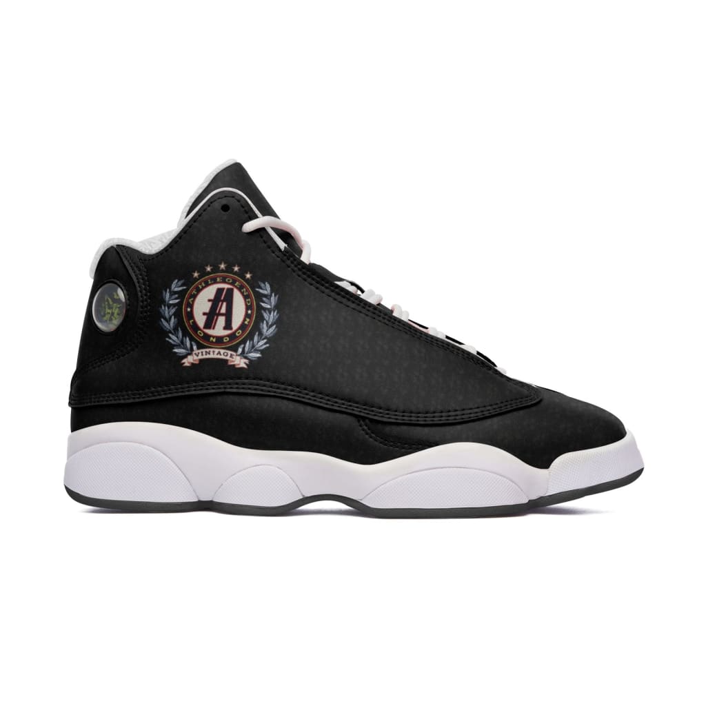 Athlegend London City Vintage High Top Leather Sneakers