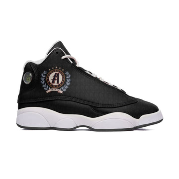 Athlegend London City Vintage High Top Leather Sneakers