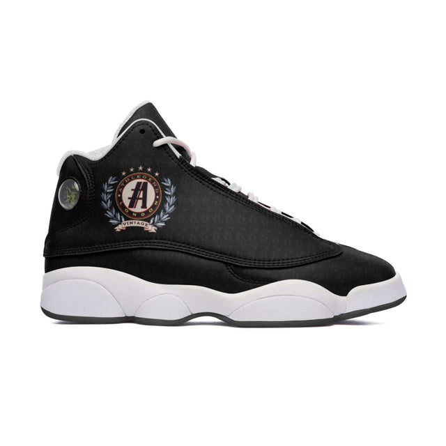 Athlegend London City Vintage High Top Leather Sneakers