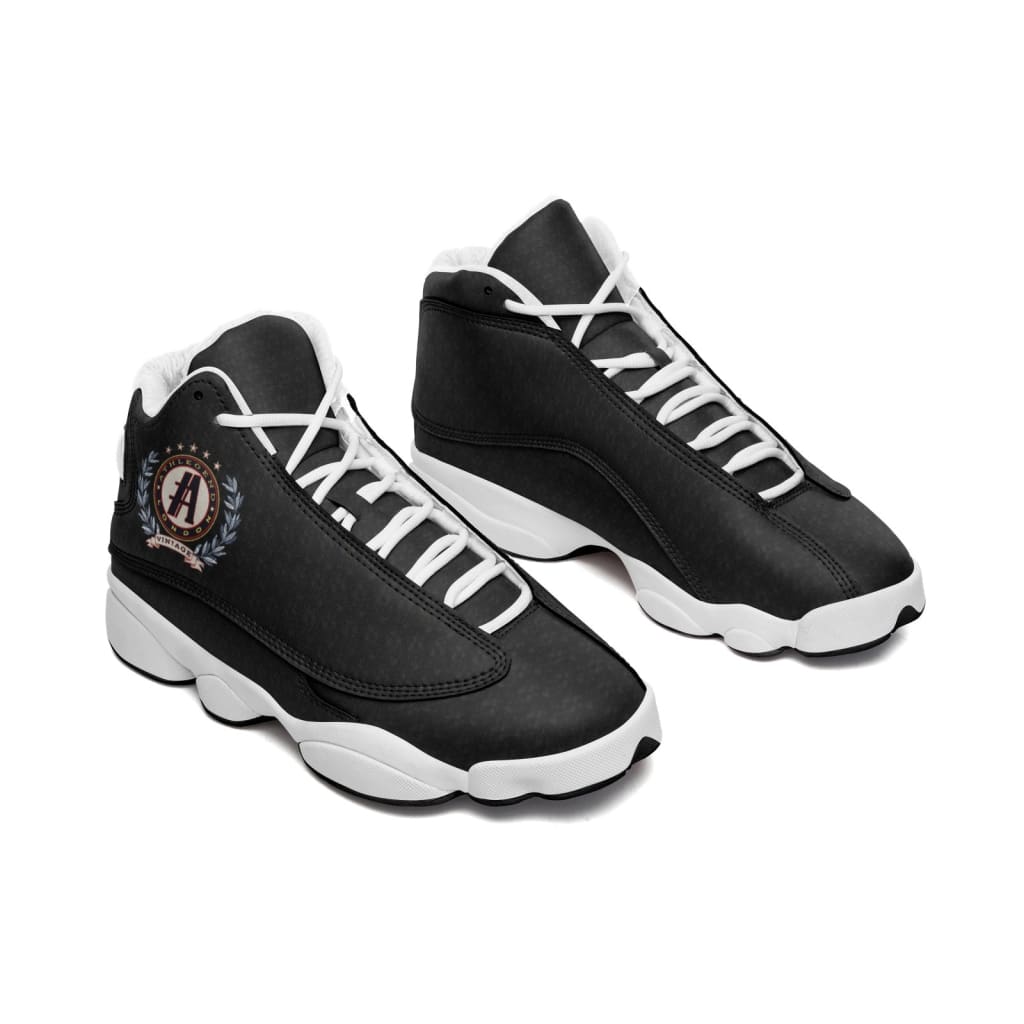 Athlegend London City Vintage High Top Leather Sneakers