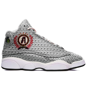 Athlegend London City Vintage High Top Leather Sneakers