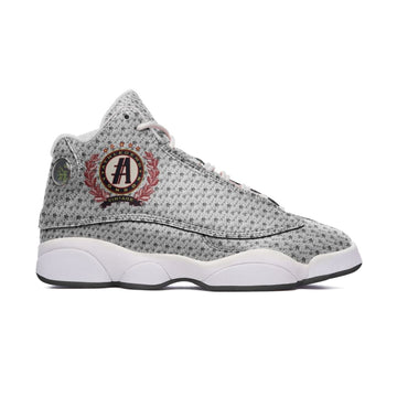 Athlegend London City Vintage High Top Leather Sneakers