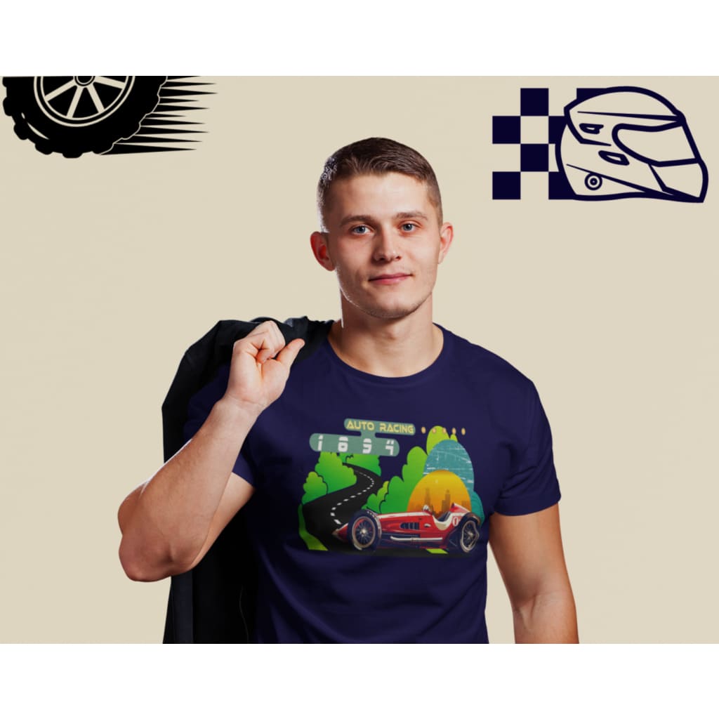 Athlegend Racing City Unisex organic cotton t-shirt
