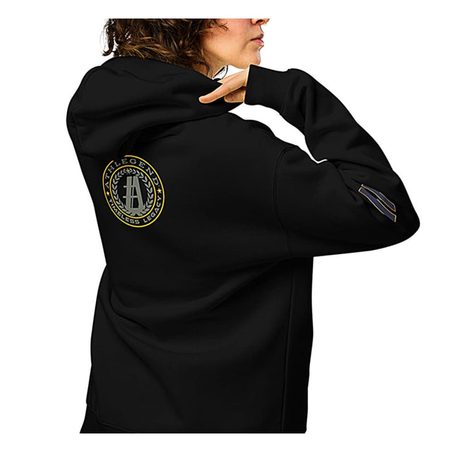 Athlegend Retro 10 Unisex oversized hoodie (10-Gold)