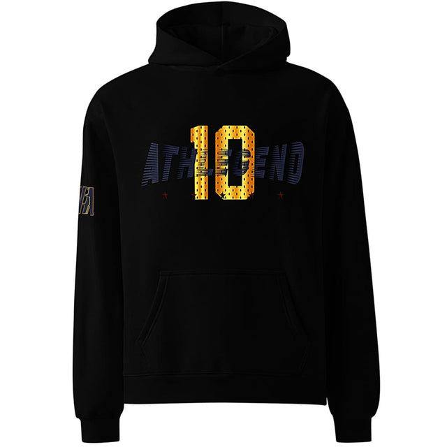 Athlegend Retro 10 Unisex oversized hoodie (10-Gold)