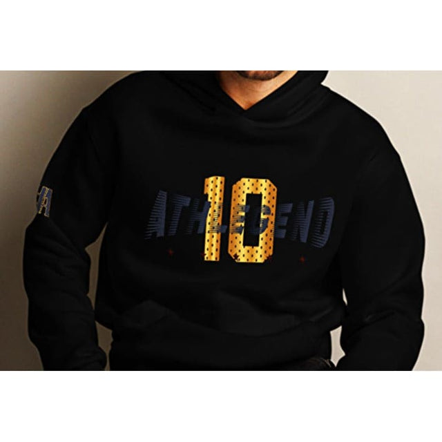 Athlegend Retro 10 Unisex oversized hoodie (10-Gold)