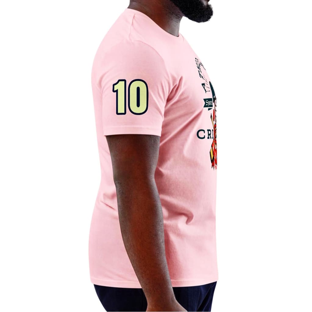 Athlegend Retro Cricket Club Unisex Organic Cotton T-Shirt