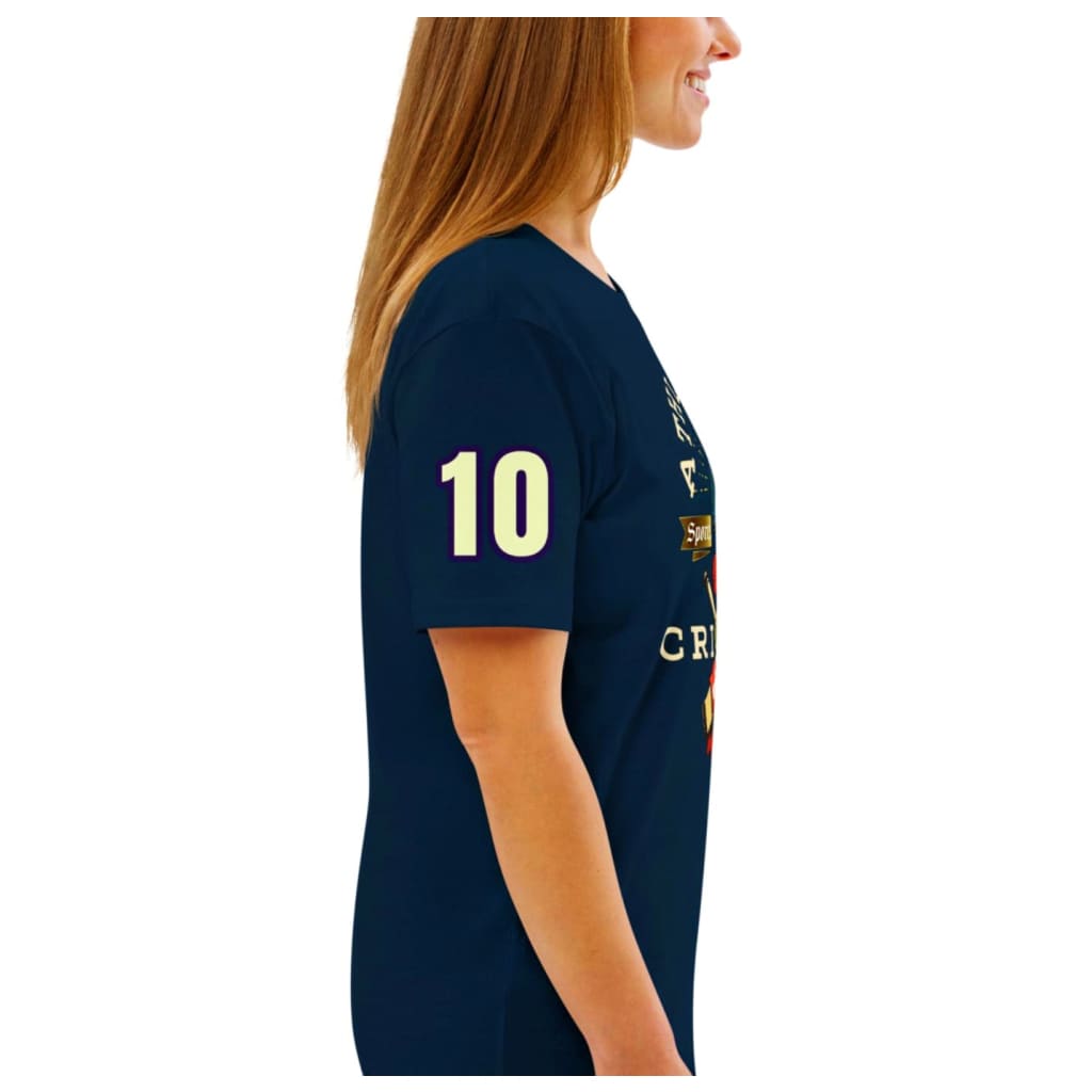 Athlegend Retro Cricket Club Unisex Organic Cotton T-Shirt