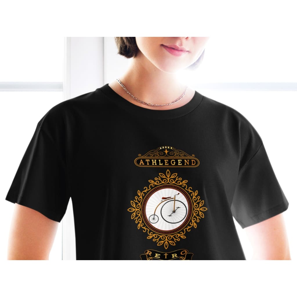 Athlegend Retro Cycling Women’s crop tee - T-SHIRT