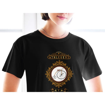 Athlegend Retro Cycling Women’s crop tee - T-SHIRT