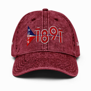 Athlegend Retro Hoops Vintage Cotton Twill Cap - EMBROIDERY