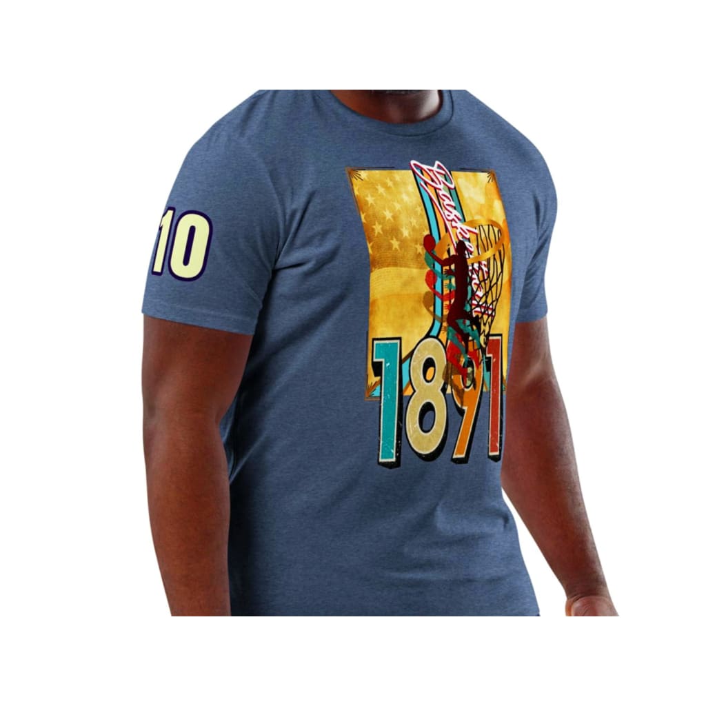 Athlegend Retro in the Basket Unisex Organic Cotton T-Shirt