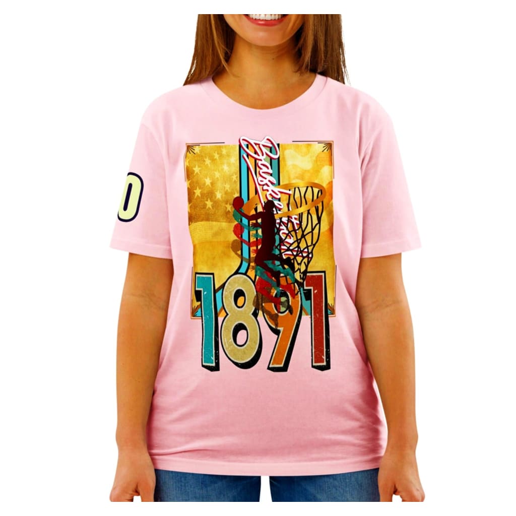 Athlegend Retro in the Basket Unisex Organic Cotton T-Shirt