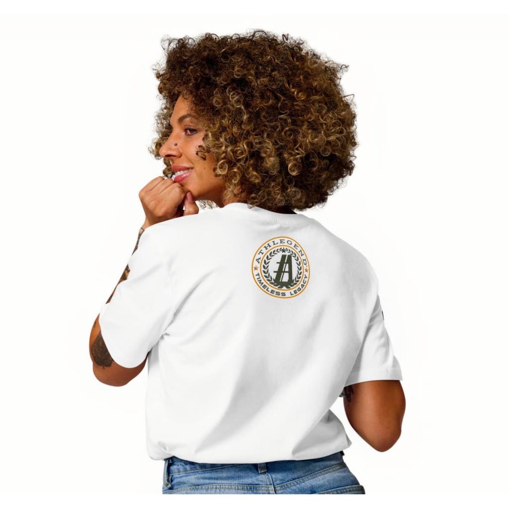 Athlegend Retro in the Basket Unisex Organic Cotton T-Shirt