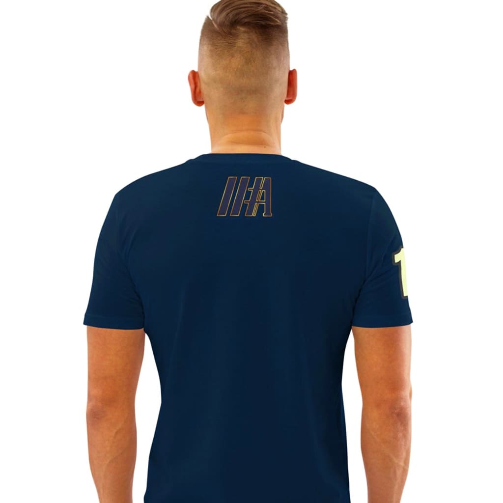 Athlegend Retro Puck Unisex Organic Cotton T-Shirt - T-SHIRT